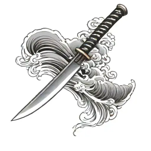 Katana An Koto Japanese Waves