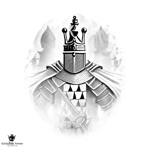 Chess Knight Arm Band