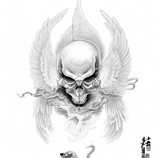Angel Of Death With Chinese Culture