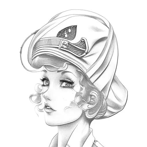 Us Sailor Female Retro