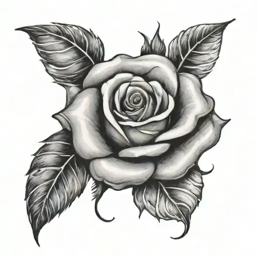 Rose Blooming Words I Am Enough You