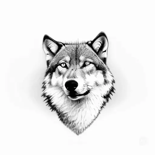 A Black And Grey Portrait Of Ella Nine Arch Bridge Sri Lanka With A Wolf Companion