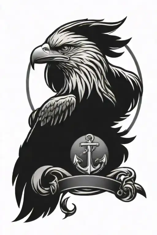 Stoic Philosophy With Marine Corps Eagle Globe And Anchor