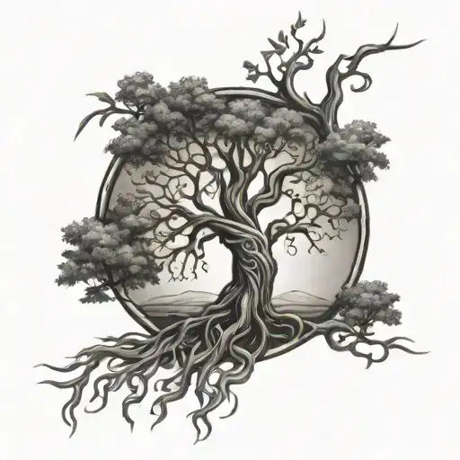 Tree Of Life Intertwined