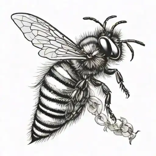 Bee Flying