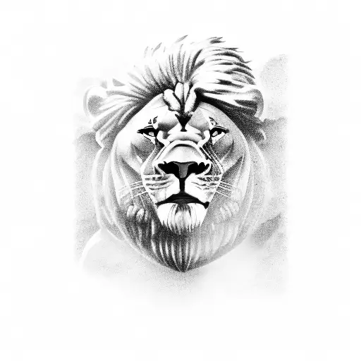 Roman Coliseum Gladiator Fighting A Lion All In Stone