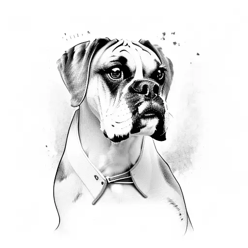 Boxer Dog Turned Into Angle