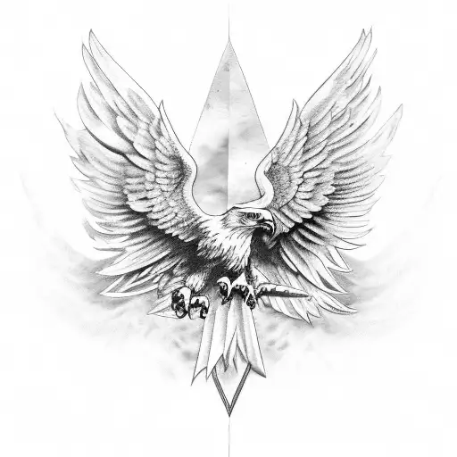 Eagle Wing With Scripture