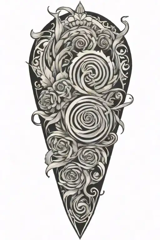 Jelly Roll Inspired Tattoo Featuring