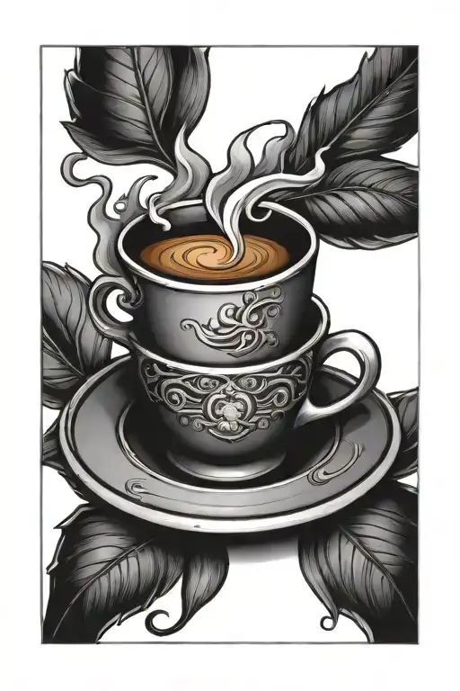 A Cup Of Coffee Drinking Coffee Cup