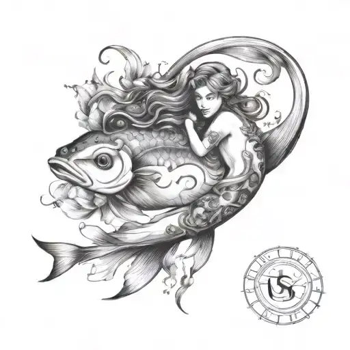 Pisces Fish Around Virgo Women