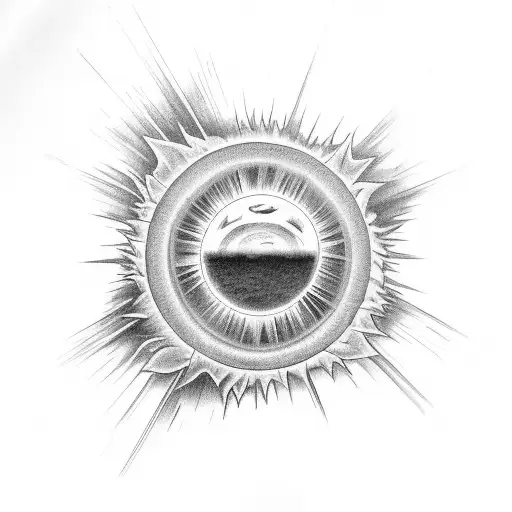 Trouvelot Total Eclipse Of The Sun