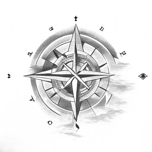 Olive Tree And Compass