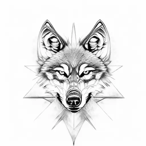 Wolf And Raven Skeleton