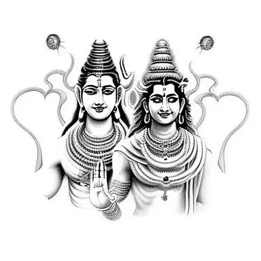 Lord Shiva And Devi Sati Being In Love And Shiva Turns Angry After Sati's Death