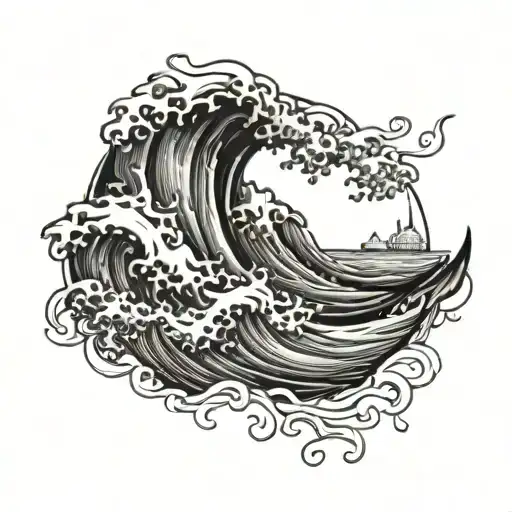 Quote With Beach Waves Down My Back