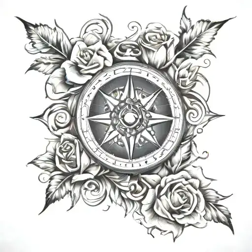 Compass And Roses