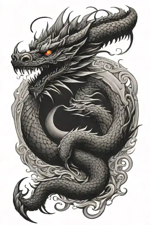 Dragon Breathing Fire