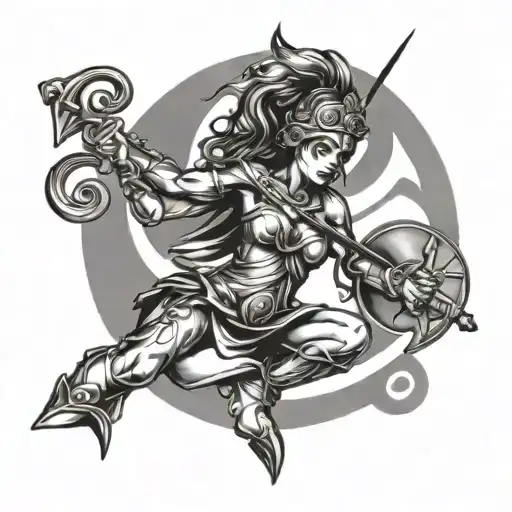 Female Warrior Libra Music Lover