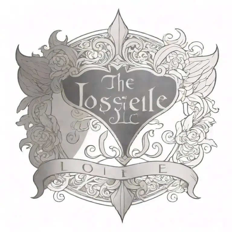 The Word Loiselle With A Flur De Lis