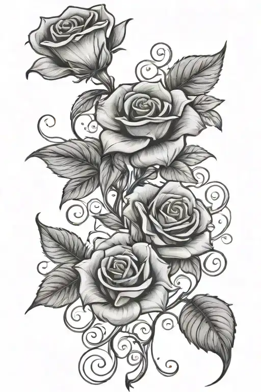 Morning Glory Roses Vine