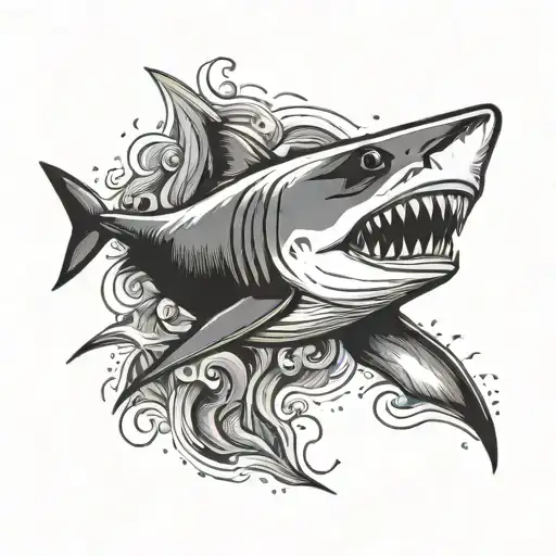 Shark Old School Style