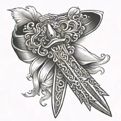 Garter With Dagger