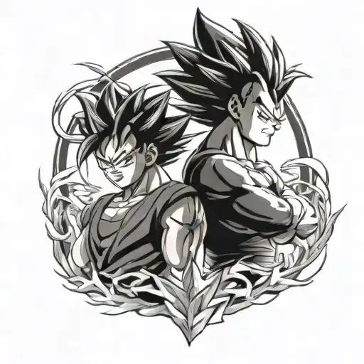 Goku And Vegeta