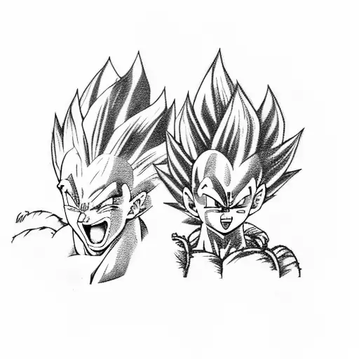 Vegeta And Groot