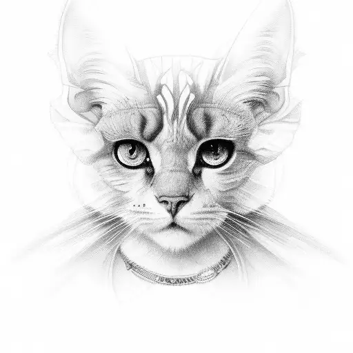 A Realistic Portrait Of Saint Marie With Intricate Details