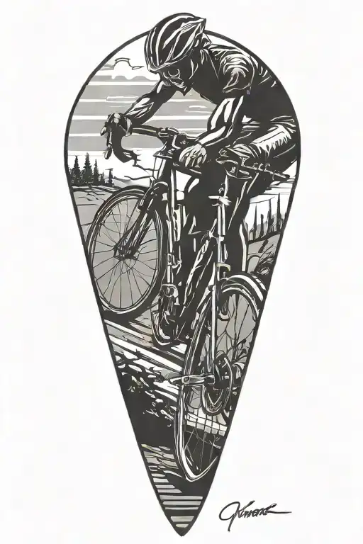 Road Bike Silhouette