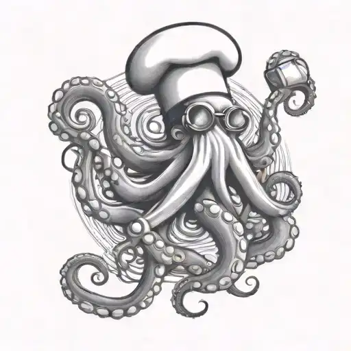 An Octopus Chef