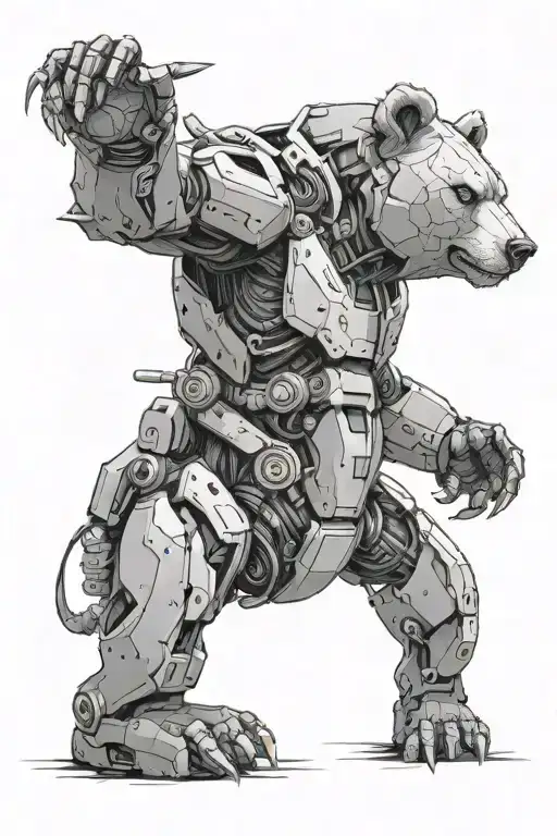 Cyborg Bear