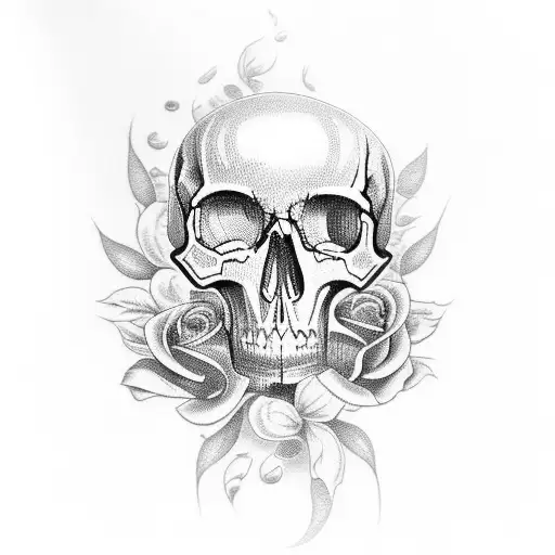 Skull Roses