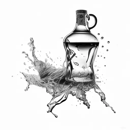 Leaking Broken Bottle