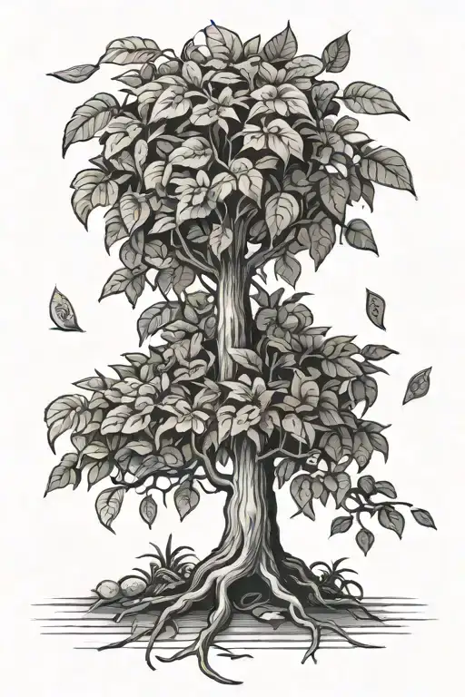 Money Tree With Faithful