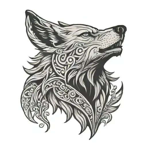 Slavic Pagan Wolf