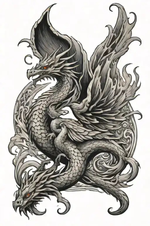 Dragon And Phoenix