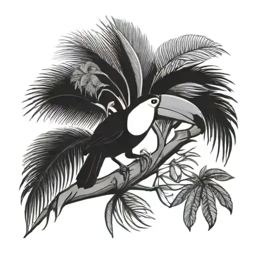 Toucan Ayahuasca Tree