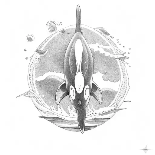 Orca In The Ocean