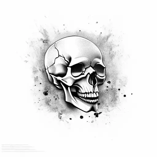 A Skull Symbolizing Second Life