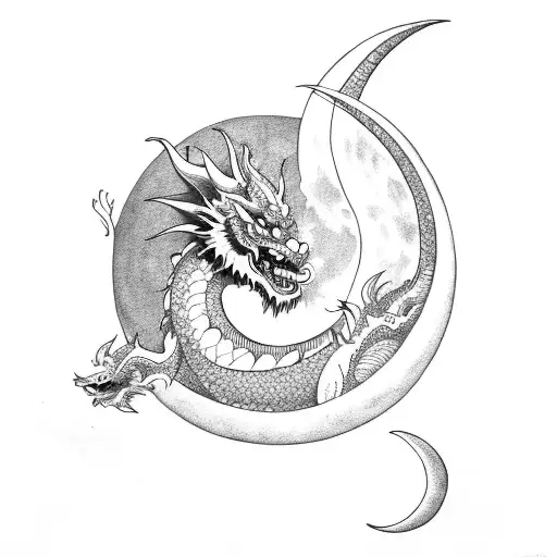 Moon Dragon