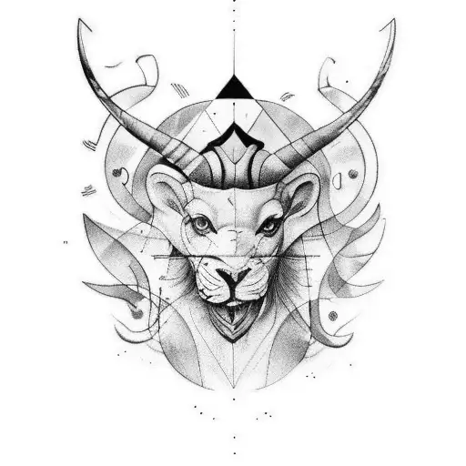 Give Me A Tattoo Aries Sign Mixte With Cancer