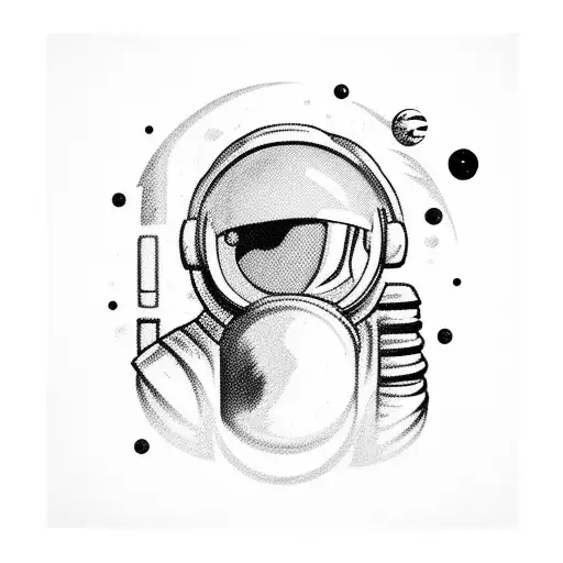 Full Astronaut Lost In Space