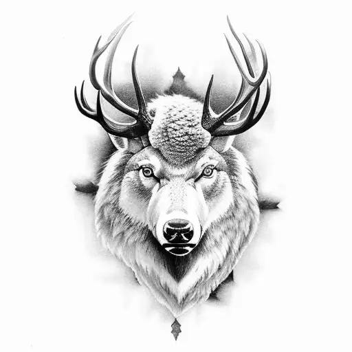 Buffalos Wolves Deer Elk Bears Full Sleeve