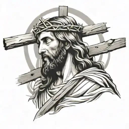 Jesus Carrying Cross
