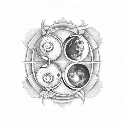 Yin Yang Moon