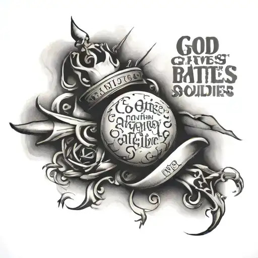 God Gives His Toughest Battles To His Strongest Soldiers Quote
