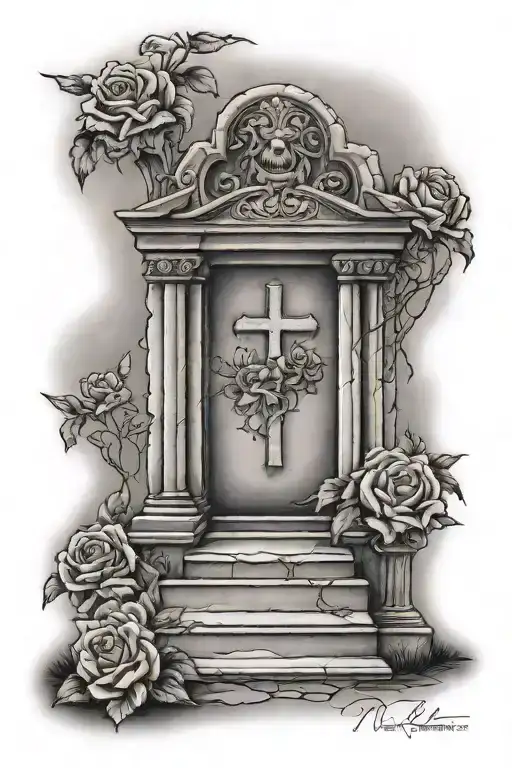 Heaven Steps And Tombstone Rip To My Sister Name Naquanda