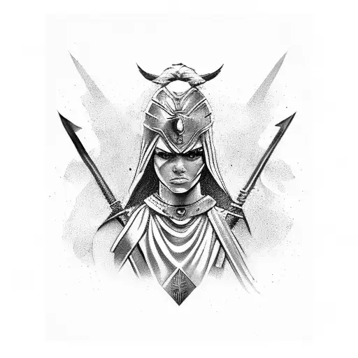 Woman Spartan Warrior